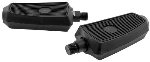 VANEZ Pedal Set schwarz kompatibel für Hercules PR 5, Prima, Sachs Optima, Zündapp, Kreidler Mofa