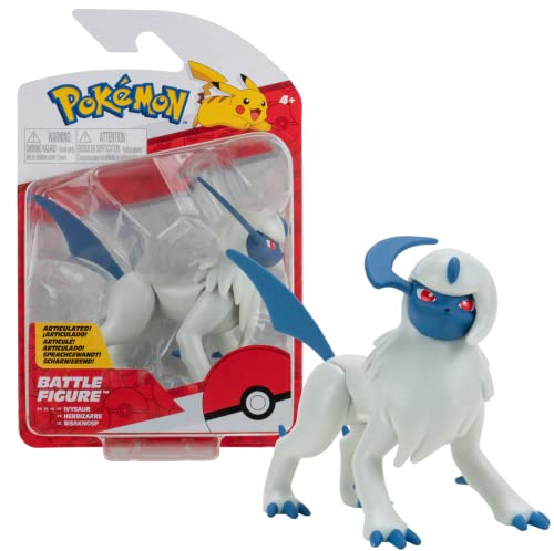 Pokémon Pokemon Figur Absol – 8 cm Kamppfigur - Neueste Welle 2022 - Offiziell Lizenziert Pokemon Spielzeug