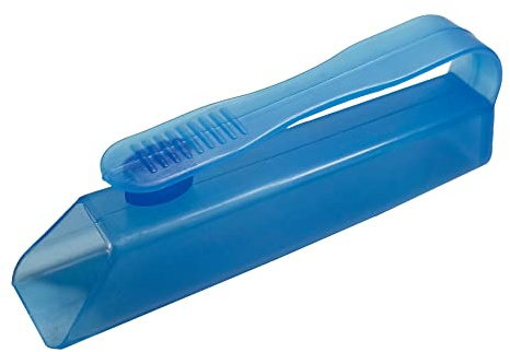 SUL Pill Popper & Pill Puncher, Portable Pill Remover Lightweight Tablet Dispenser Pill Popper for Tablets Blister Packs, Ideal for Limited Dexterity, Pill Popper aids for Arthritis Hands– 1pk (Blue)