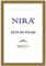 NiRa Massiv Holz Bilderrahmen Barock Antik 44 x 60 cm in Alt-Gold | Farbe und Größe wählbar | Rahmen für Poster | Puzzle | Foto collage HD089