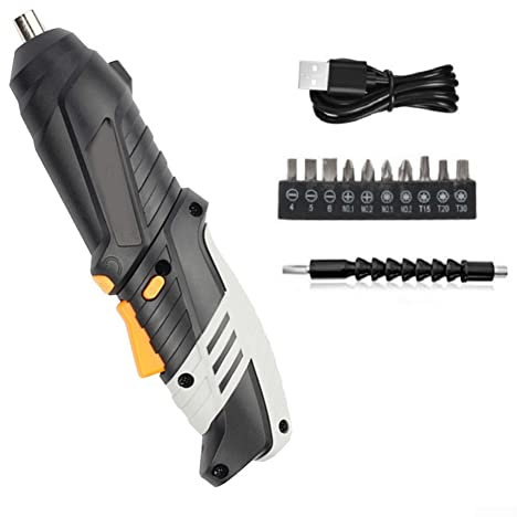 RANRAO Set di cacciaviti elettrici a batteria, cacciavite elettrico Batteria ricaricabile a percussione senza fili Trapano avvitatore wireless