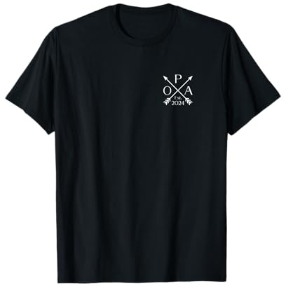 Opa 2024 Opa seit 2024 Opa Est. 2024 T-Shirt