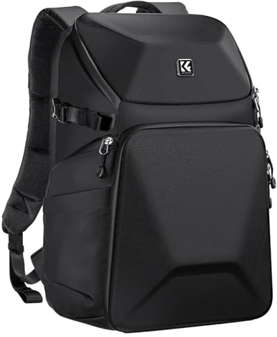 K&F Concept Kamerarucksack, Wasserdicht Fotorucksack Spiegelreflex DSLR Rucksack Kameratasche für Spiegelreflexkameras Digital multifunktionale Kamerataschen für DSLR-Kameras(20L)