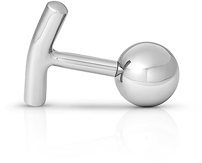 Analplug aus Edelstahl mit abschraubarer Kugel und Analkugeln Ø Wählbar (Kugel Ø 60 mm)