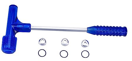 dijiusidy Impact Bullet Puller Hammer with Three Sets Hand Remover Tool Safety Professional Multi-Functional Repair Shop, Blue