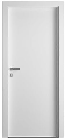 PORTE - PORTA BATTENTE GAROFOLI GIDEA AVIO VILIA 1L LAMINATO BIANCO 2100X900X105 MM