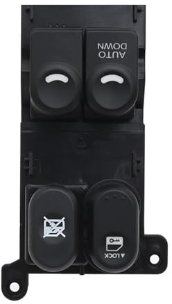 Interruptor Ventana Eléctrica para Hyundai para I30 para I30cw 2008 2009 2010 2011 Interruptor Control Ventana Delantera Izquierda Coche Botón Elevador Lado Conductor 93570-2L010 Mando Elevalunas