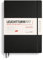LEUCHTTURM1917 370814 Akademischer Wochenplaner Master (A4+) 2025, 18 Monate, Schwarz, Englisch