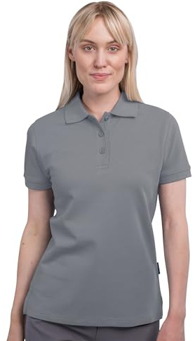 HRM Damen Heavy W Polohemd, Stone, XXL