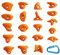 Entre Prises Klettergriffe-Set Kids 2, Farbe:Schwarz (Neue Form)