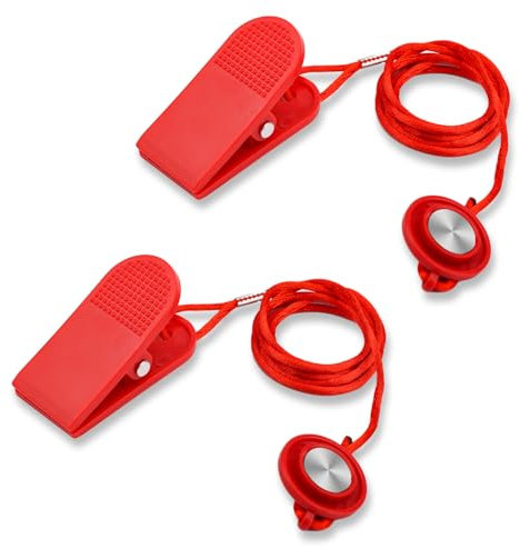 2pz Magnete per Tapis Roulant, Magnete per Tapis Roulant Universale Rotondo Chiave di Sicurezza per Tapis Roulant per la Maggior Parte Delle Macchine da Corsa per Tapis Roulant