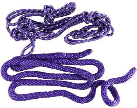 VOANZO Robustes Halfter aus Seil für Pferde. Verstellbare Kopfbedeckung für Training und Bodenarbeit. Ideal für Reitshows und den täglichen Gebrauch.