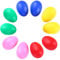 10 PCS Egg Shaker,Egg Shakers for Babies,Egg Shakers Musical Instruments,Egg Shakers with Miniature,Colorful Percussion Musical Egg Maracas Egg Shakers Easter,for Babies Toddlers Kids