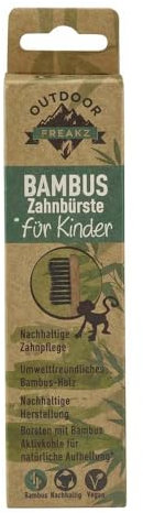 Outdoor Freakz Bambus Zahnbürste, Wave für Kinder