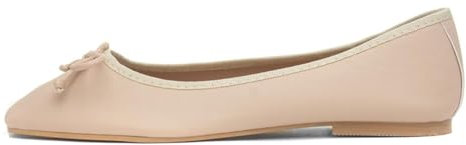 TRUFFLE Collection Penelope Womens Nude Ballerina - Size 3 UK - Pink