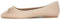 TRUFFLE Penelope Womens Nude Ballerina - Size 3 UK - Pink