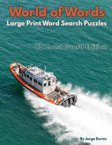 World of Words: Large Print Word Search Puzzles - US Coast Guard
