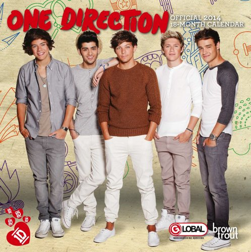 One Direction Official 2014 18 Month Calendar