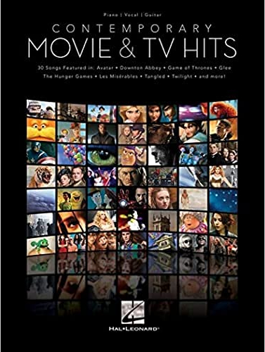 Contemporary Movie & TV Hits: Songbook für Klavier, Gesang, Gitarre: Piano / Vocal / Guitar