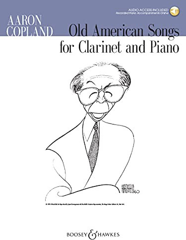 Old American Songs: Transcriptions for solo instrument and piano. Klarinette und Klavier.