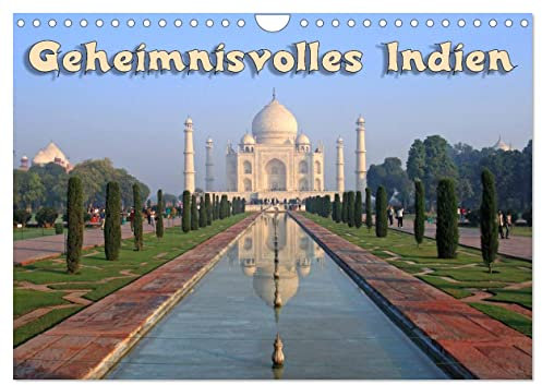 Geheimnisvolles Indien (Wandkalender 2025 DIN A4 quer), CALVENDO Monatskalender