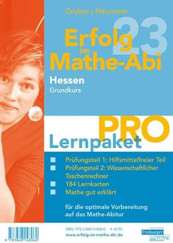 Erfolg im Mathe-Abi 2023 Hessen Lernpaket 'Pro' Grundkurs