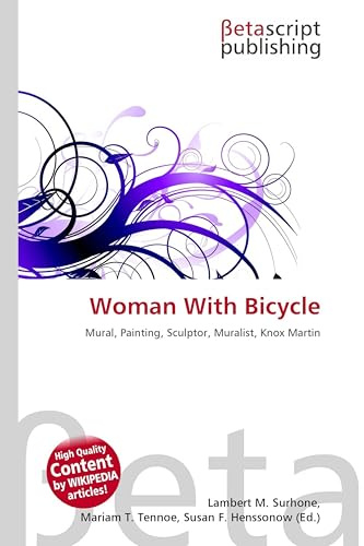 Woman With Bicycle: Mural, Painting, Sculptor, Muralist, Knox Martin