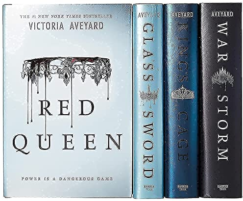 Red Queen 4-Book Hardcover Box Set: Books 1-4: An Action-Packed Fantasy Series for Teens and Young Adults