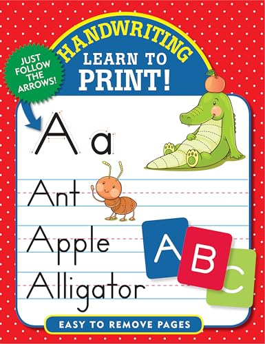 Handwriting: Learn to Print! (Letter Tracing, Practice) (Trace & Learn)