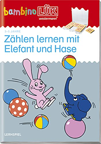 bambinoLÜK: 3-5 Jahre Zählen lernen mit Elefant und Hase: 2/3 Jahre (bambinoLÜK-Übungshefte: Vorschule)