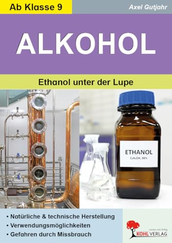 Alkohol Ethanol unter der Lupe – Chemie Klasse 9–13 | Herstellung Verwendung & Suchtprävention | Organische Chemie Alkohole | Kopiervorlagen 40 Seiten ... - Gefahren durch Missbrauch