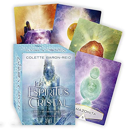 Los espíritus cristal: Libro y 58 cartas Oráculo. (SIN COLECCION)