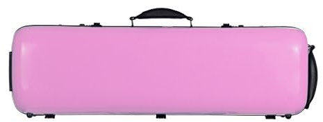 Geigenkoffer Fiberglass Safe Oblong 4/4 rosa M-Case + Musiktasche