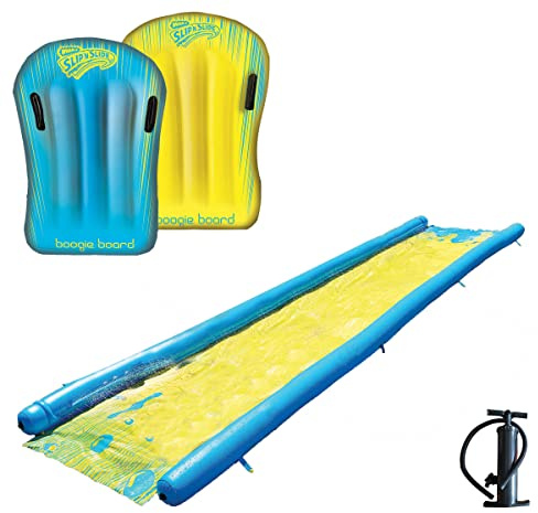Wham-O - Slip N' Slide - Super Slip N' Slide 26 Feet -2 Boogies & Double Action Pump