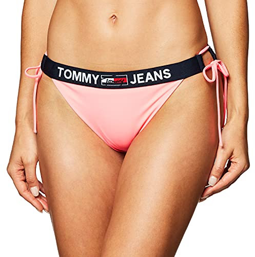 Tommy Hilfiger Beachwear UW0UW02944 Costume da Bagno Bikini Slip Donna Fucsia M