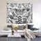 YuLiZG Wandteppiche Wandbehang One Direction Tattoo Küche Haushalt Wohnen Wandteppich Tapisserie Für Wohnzimmer Schlafzimmer Wohnheim Wanddeko Tapisserie-Wandbehang 150 * 200Cm