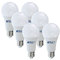 eLITe LED Lampe E27, 11W, 827, 2700K, Warmweiß, 990lm, 240°, ersetzt 75W, 6 Stück