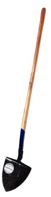 Krumpholz Schaufel, EURO-Qualität, ölgehärtet, Eschenstiel, Schwarz, Flachschaufel, Kohlenstoffstahl