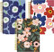 YOOMONA 3 Stück Blanko Spiral Notizbuch, Unliniert Leer A5 Blumen Spiralblock Reisetagebuch Skizzenbuch Tagebücher Notizblock Set, 14 x 21 cm,75 Blatt,100 g/m²Papier