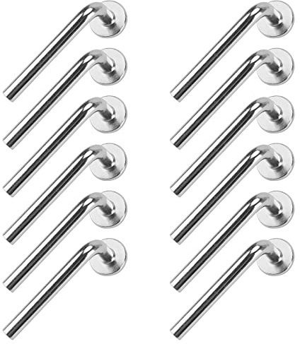 ZEONHEI 100 Pack 2.4 x 0.24 Inch Universal Pallet Rack Drop Pin, Round Head Pallet Rack J Bolt Safety Pins for Racks and Shelving Units