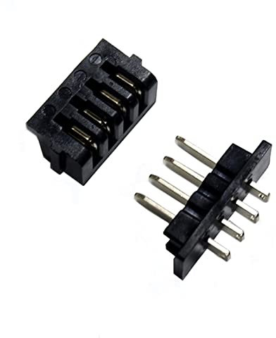 PANDA CYCLE 2 pcs Hailong eBike Battery Power Discharge Connector 4Pin or 5Pin Male or Female for Hailong1&Hailong2 Battery Base/Plate Parts