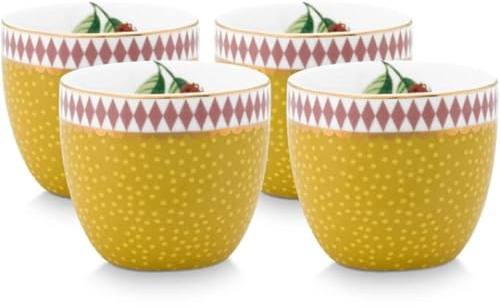 PiP Studio [A] Set/4 Egg Cup La Majorelle Yellow