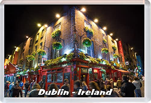 Dublin - Ireland - 96 x 67mm Jumbo Fridge Magnet/Magnets BBSFHM591