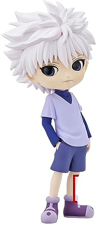 Banpresto, Figur Q Posket Killua (Ver.B) Hunterxhunter 13 cm, Mehrfarbig BP88254