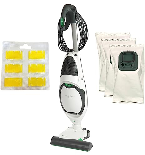 Staubsauger für Vorwerk Kobold 150, Elektrobürste EB370, Weiß - generalüberholt Top Zustand