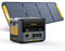 VTOMAN FlashSpeed 1500 Power Station with 220W Pro Solar Panel, 1500W/1548Wh LiFePO4 Battery Solar Generator with 230V AC Output/Input, 100W USB Port, Full Charge within 1H for Camping, Home Backup