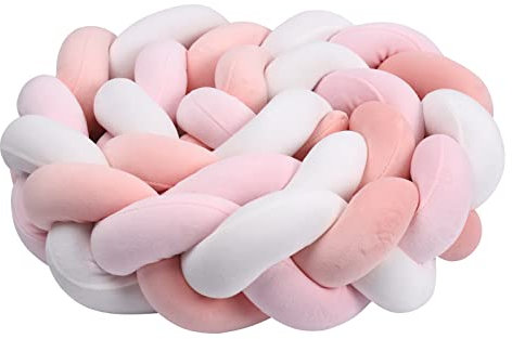 IIQI® Letto a ​Treccia Cuscino, Cuscino Intrecciato (A11,400cm)