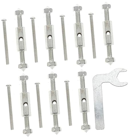 Veemoon 1 Set Cassette Restorer Multipurpose Tool and Adjustable for Adjustable Multitools Cassette Repair Screw Restorer Tool Hotfix Tool Strut Universal Steel