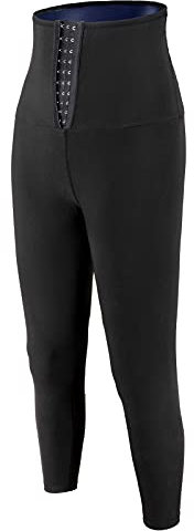 Pantalon de Sudation Femmes, Sauna Legging Femme Anti Cellulite pour Accélérer Transpiration, Obtenir Ventre Plat Butt Lift Legging Sport Taille Haute, Idéal pour Minceur Fitness Jogging Yoga