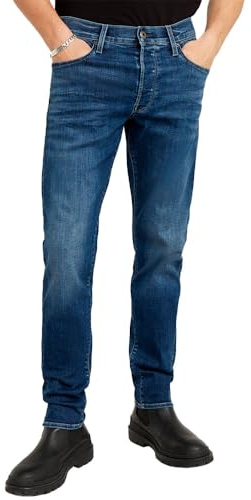 G-STAR Herren 3301 Slim Jeans Jeans, Blau (Medium Aged D25742-8968-071), 30W / 32L